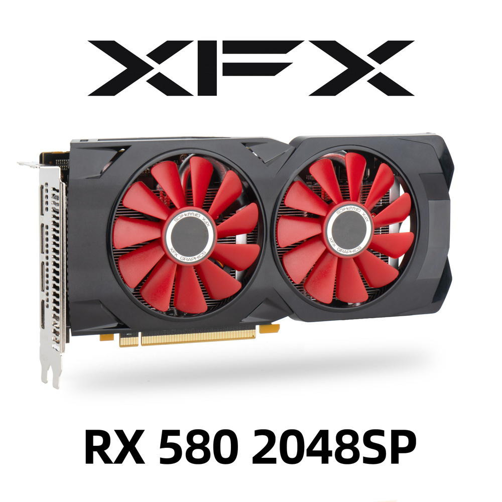 Xfx rx 580 2048sp. AMD Radeon RX 580 2048sp. Видеокарта RX 580 2048sp. XFX AMD Radeon RX 580 2048sp Black Wolf 8 GB. Rx580 2048sp характеристики.