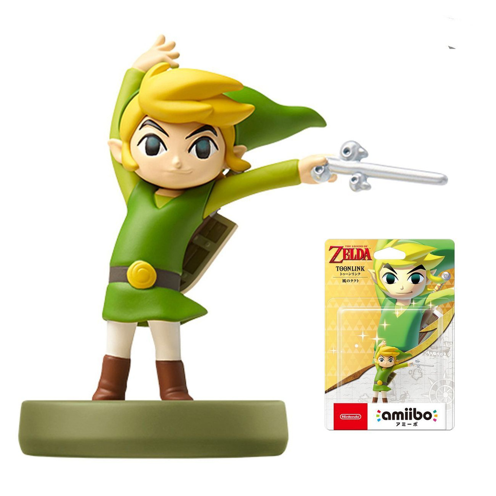 Фигурка Amiibo Toon Link, Legend Of Zelda the Wind Waker сериалы ...