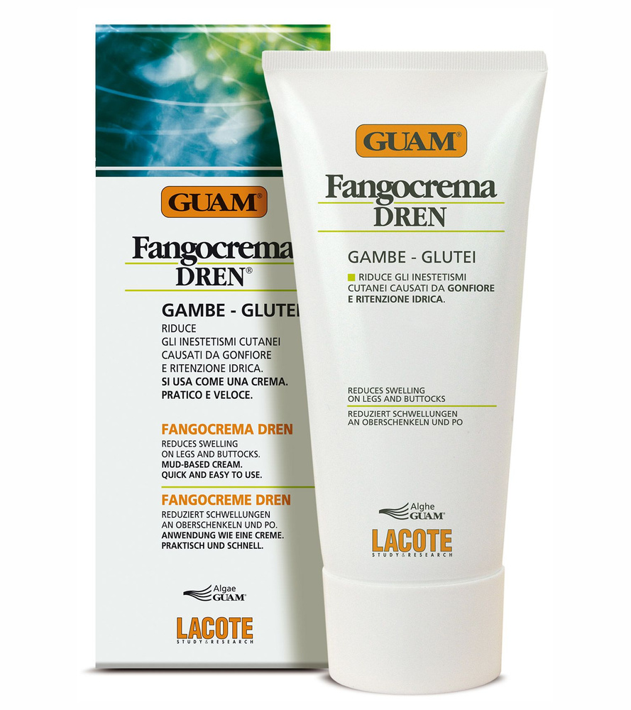 GUAM FangoCrema Dren Mud Based Cream 200 ml Антицеллюлитный крем с дренажным эффектом  #1