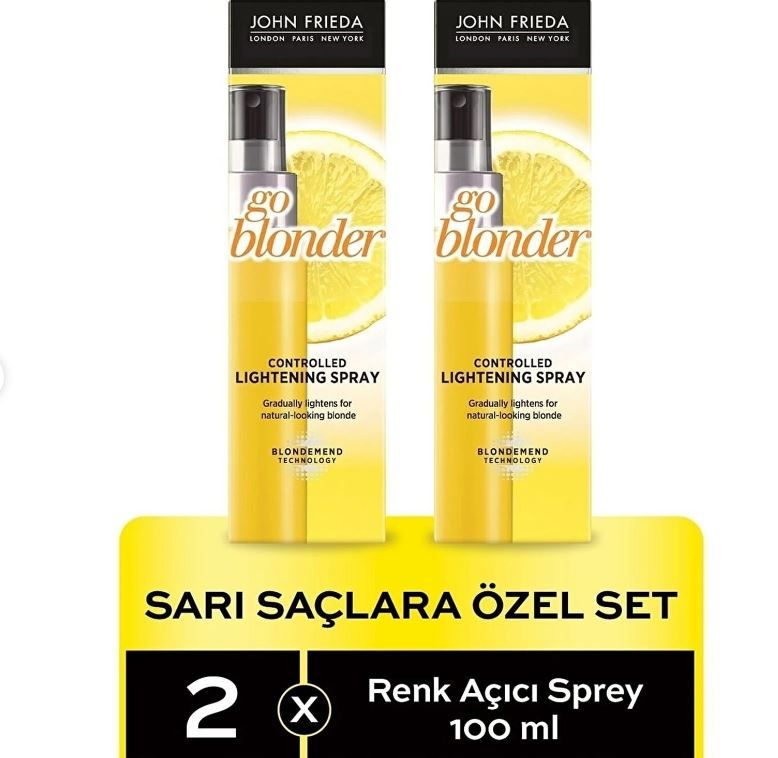 JOHN FRIEDA Осветляющий спрей для волос Sheer Blonde Go Blonder ...