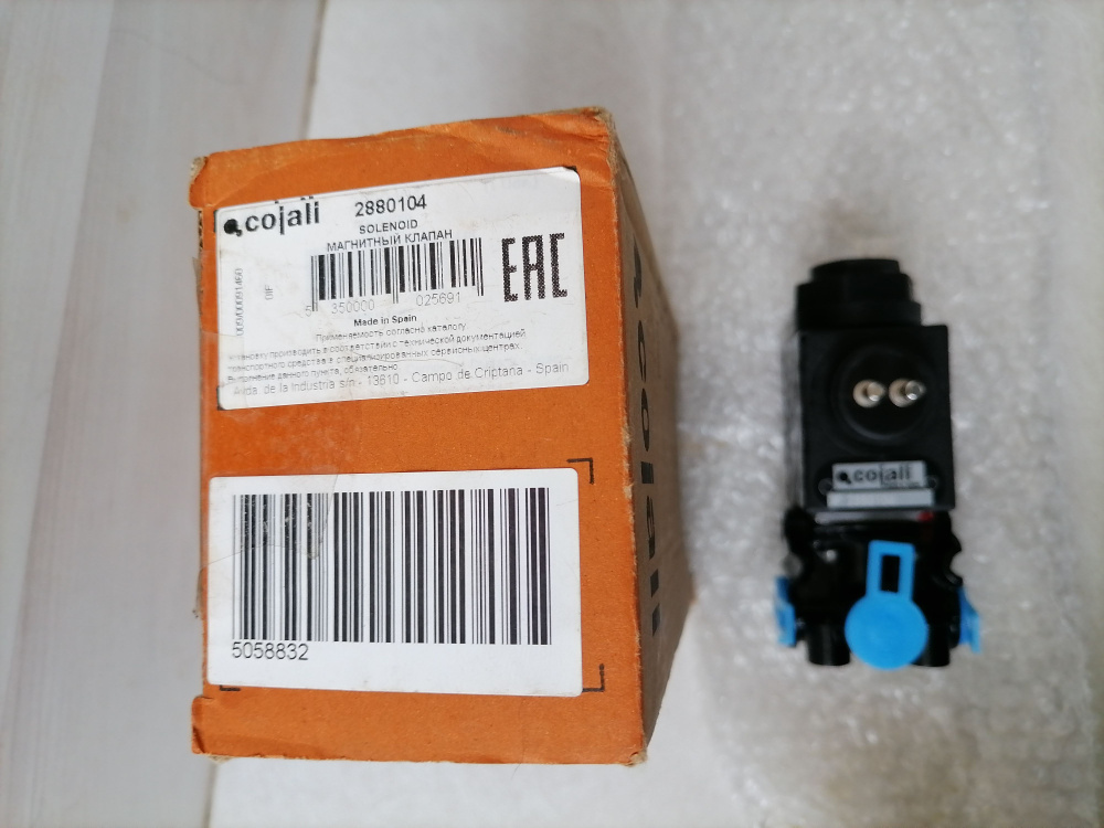 COJALI 2880104 Клапан электромагнитный (Соленоид) SCANIA -2 3 4 ...