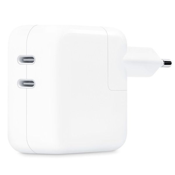 Сетевое зарядное устройство Apple 35W Dual USB-C Port (MNWP3)/ Блок питания Apple 2хUSB-C мощностью 35 #1