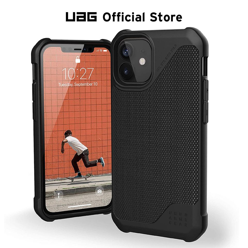 Чехол для мобильного телефона UAG iPhone 12 mini Metropolis Lt fiber armr advanced case, прочный военный #1