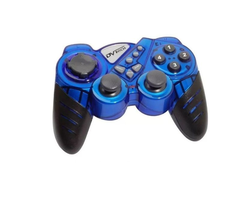 Геймпад DVTech, для Windows, синий - купить по выгодной цене в интернет ...