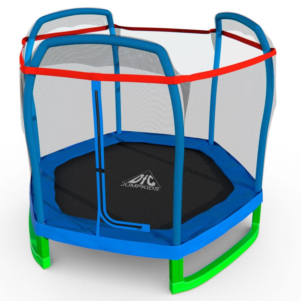 Батут DFC JUMP KIDS 7' синий, сетка (214см) 7FT-JD-B #1