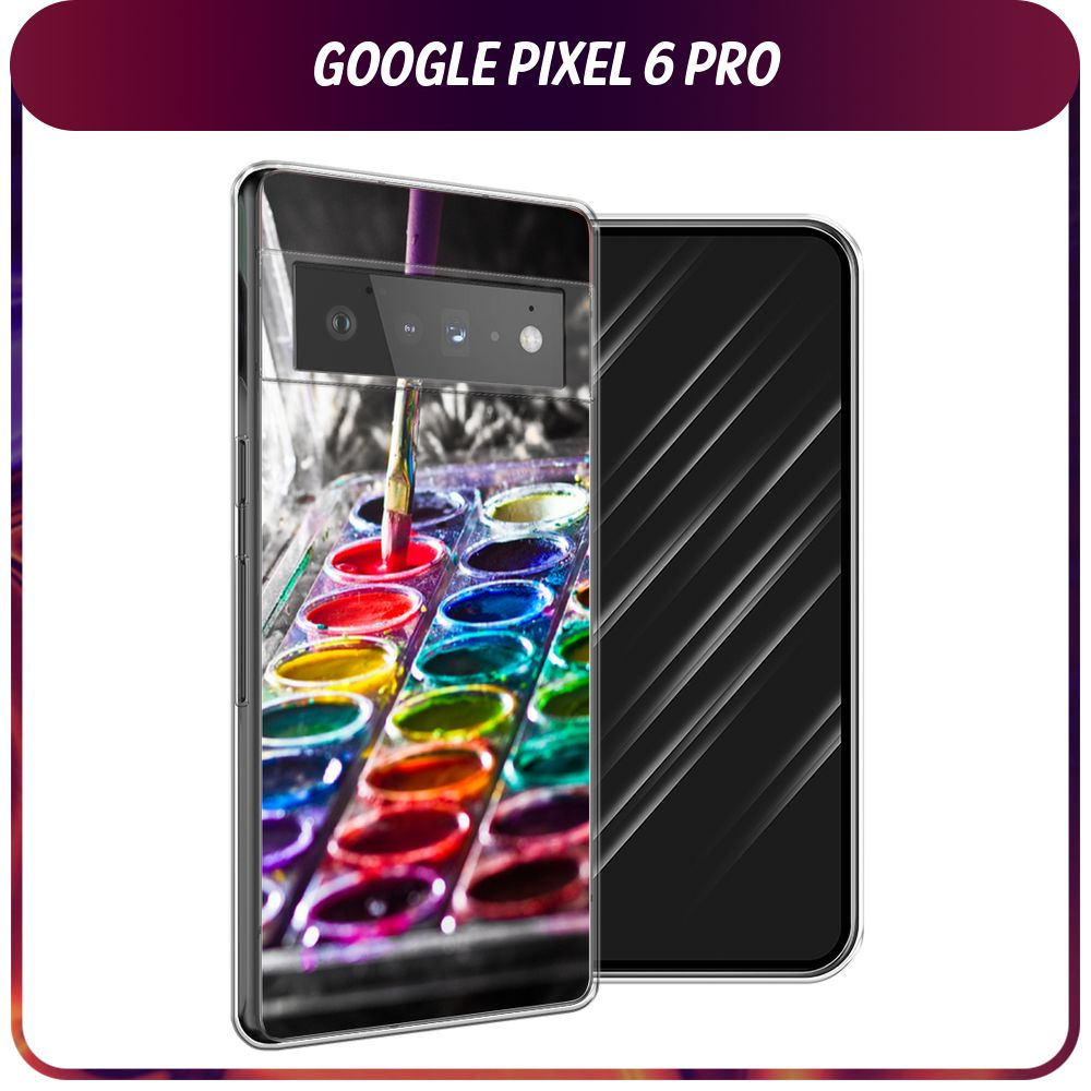 Силиконовый чехол на Google Pixel 6 Pro / Гугл Пиксель 6 Про 