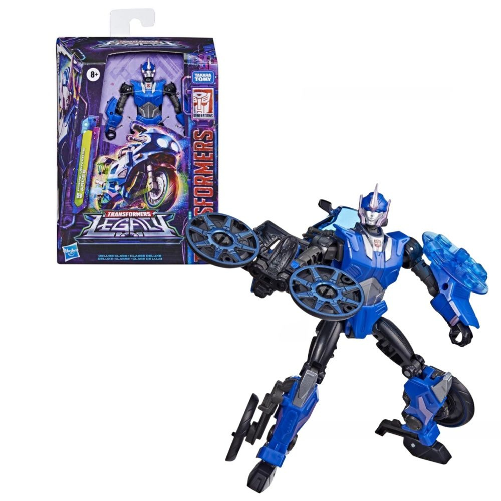 Hasbro Игрушки-трансформеры Generations Legacy Deluxe Prime Universe Фигурка  героя Arcee - от 8 лет и старше, 5,5 дюймов F3028 - купить с доставкой по  выгодным ценам в интернет-магазине OZON (1474889854)