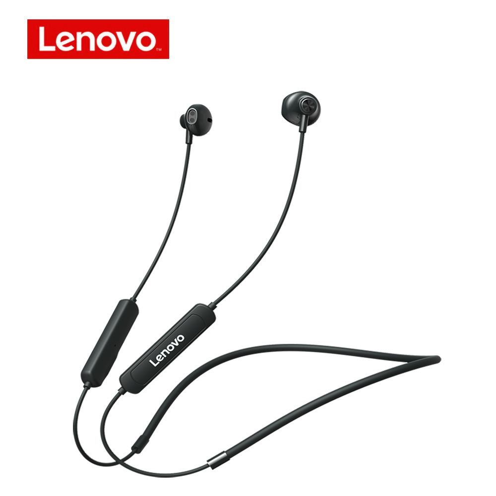 Нашейная беспроводная Bluetooth-гарнитура Lenovo SH1, профессиональные музыкальные и спортивные наушники #1