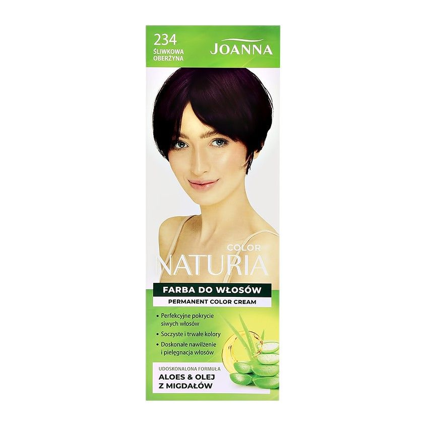 Краска для волос JOANNA NATURIA COLOR (тон 234) Сливовый - купить с ...