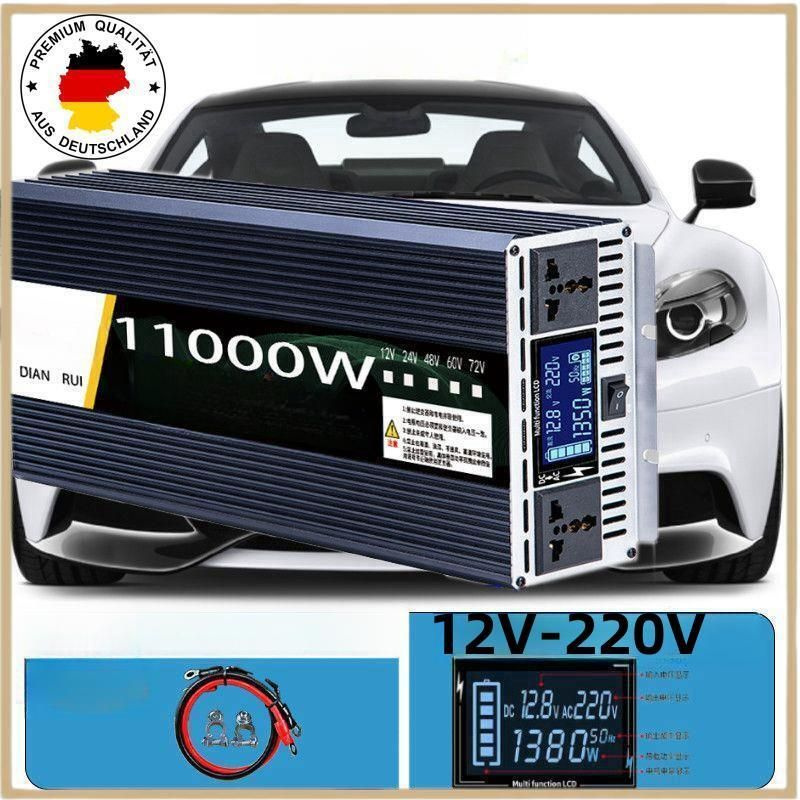 Чистая синусоида Инвертор автомобильный 12В- 220В, 11000 Вт ...