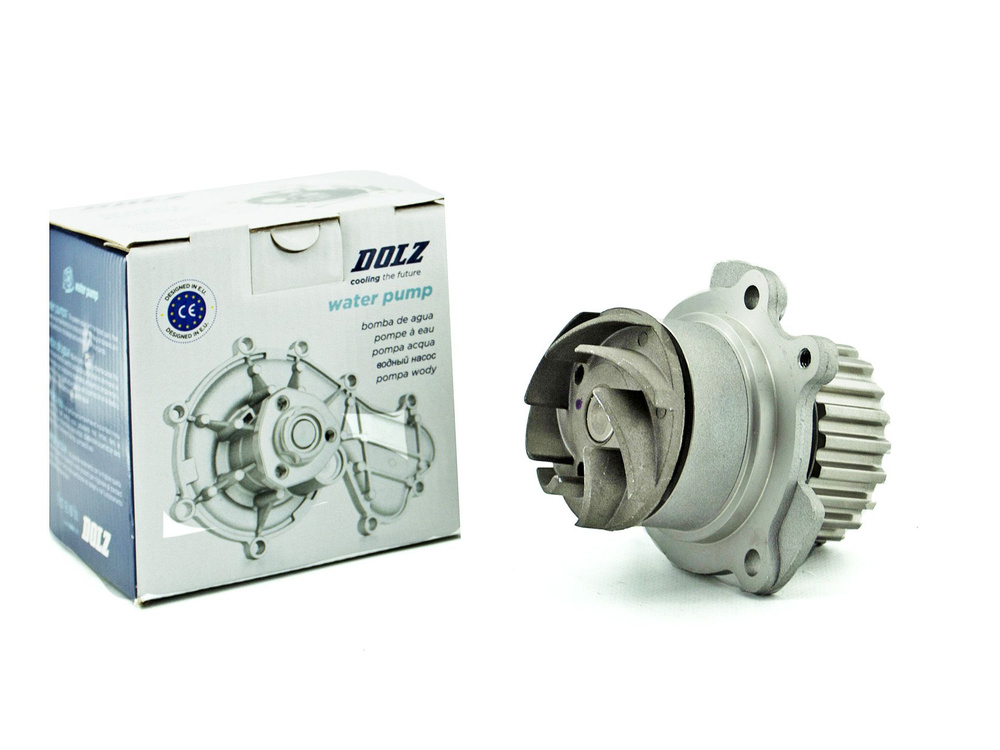 Насос водяной (помпа) ВАЗ 2108 (8V) DOLZ - DOLZ арт. L-123 - купить по ...