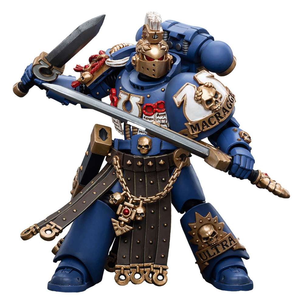 Фигурка Warhammer 40K Ultramarines Honour Guard Chapter Champion 1:18 #1