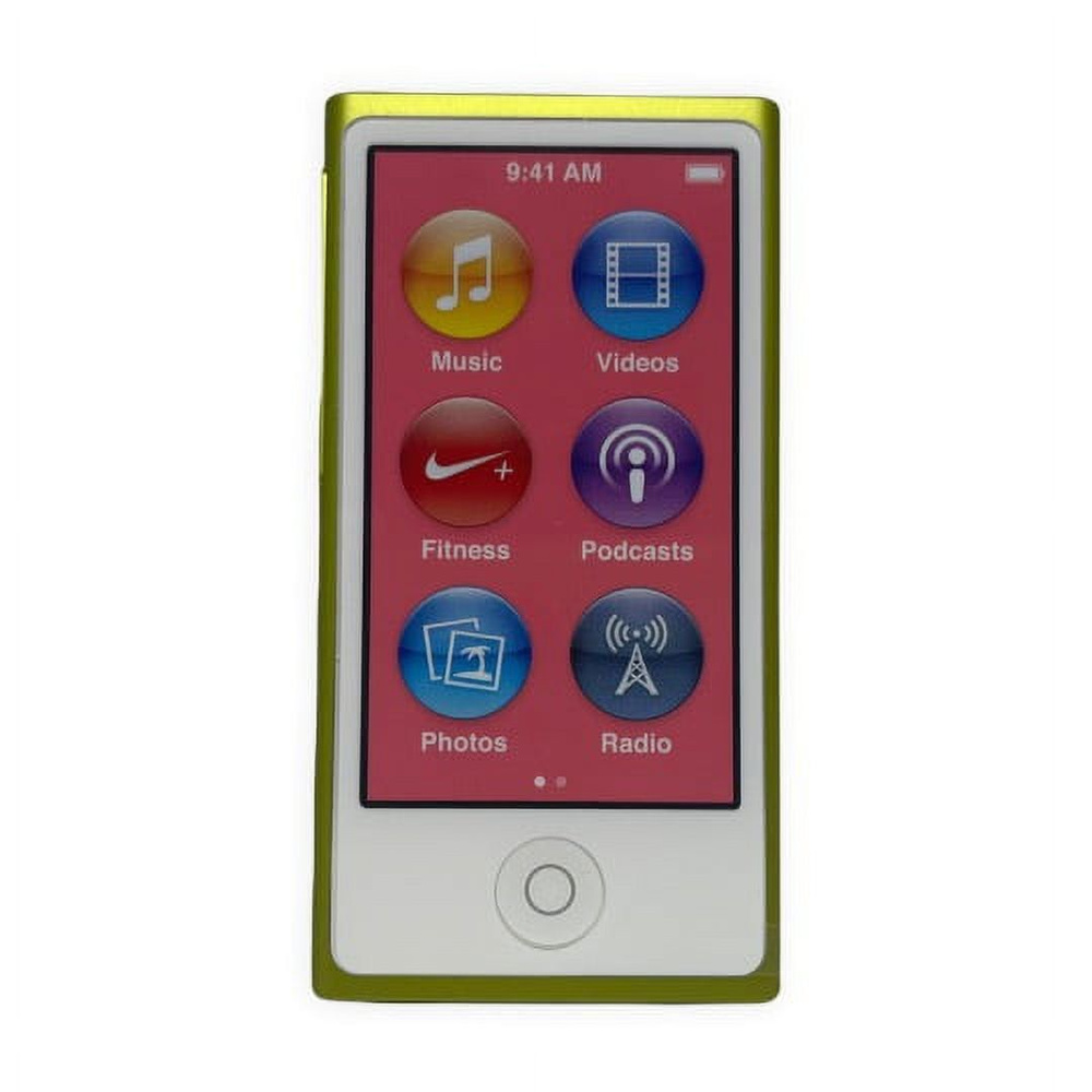 MP3-плеер ipod nano 7 16 ГБ, желтый