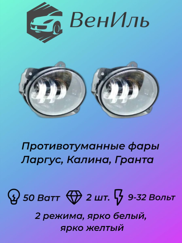 Фары противотуманные (ПТФ) купить по выгодной цене в интернет-магазине ...