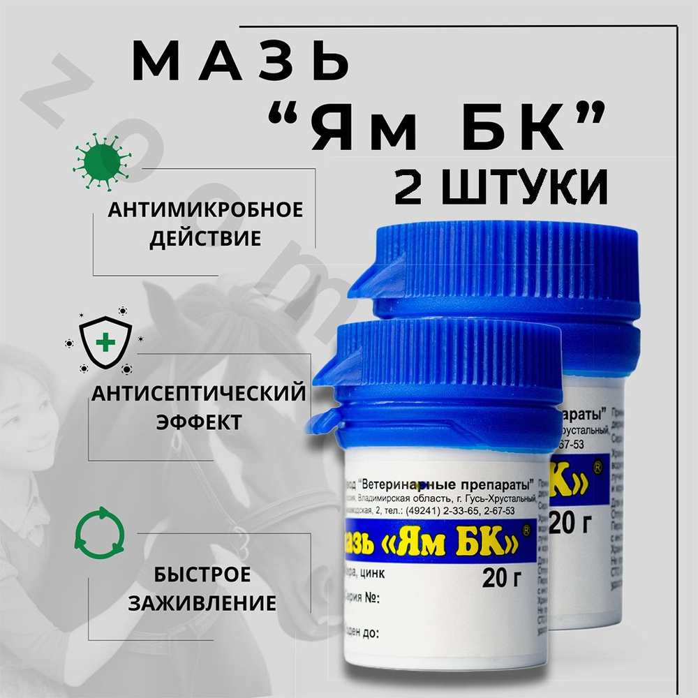 ЯМ БК, мазь, 20 г, 2 шт #1