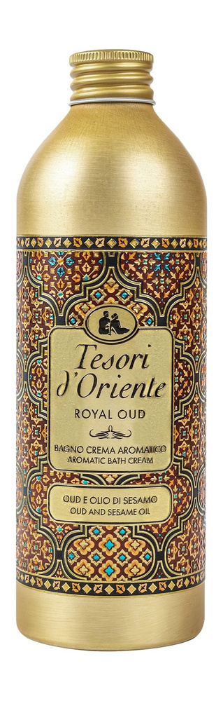 Ароматический гель для душа с маслом кунжута / 500 мл / Tesori D'Oriente Royal Oud Bath Cream  #1