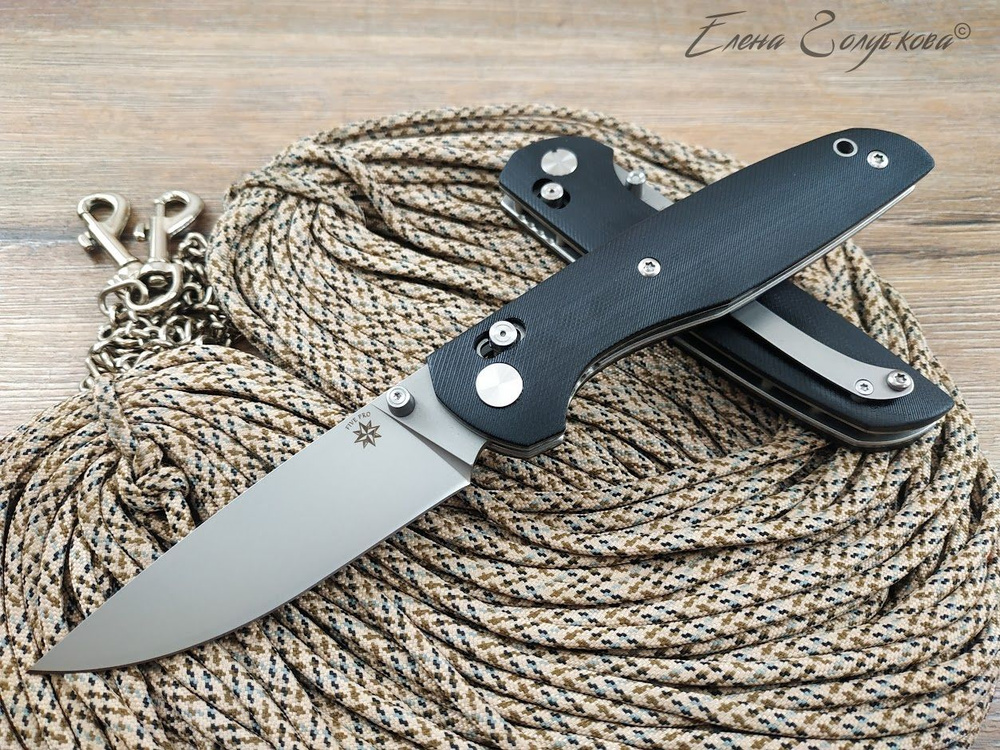 FIVE PRO Складной нож Азарт black сталь D2 - купить с доставкой по ...