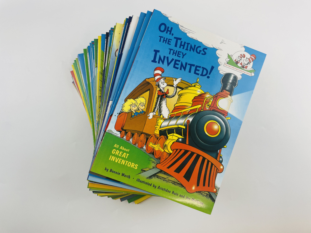 The Cat in the Hat's Learning Library, 33 книги на английском