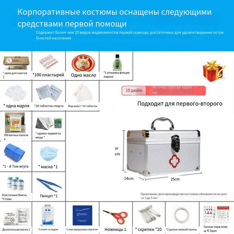 Домашняя аптечка первой помощи - купить с доставкой по выгодным ценам в ...
