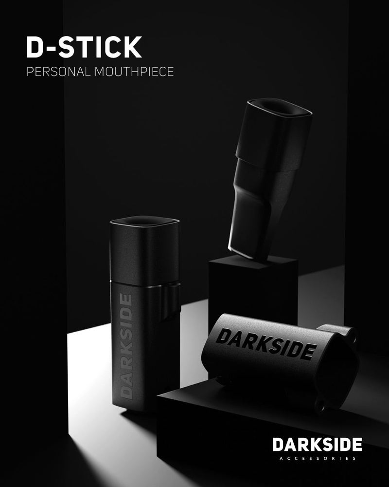 Персональный мундштук Dark Side D Stick Black #1