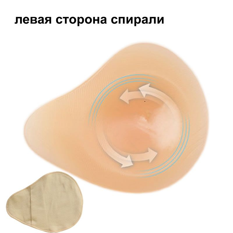 Спиральный силиконовый имплантат женской груди для мастэктомии - купить ...