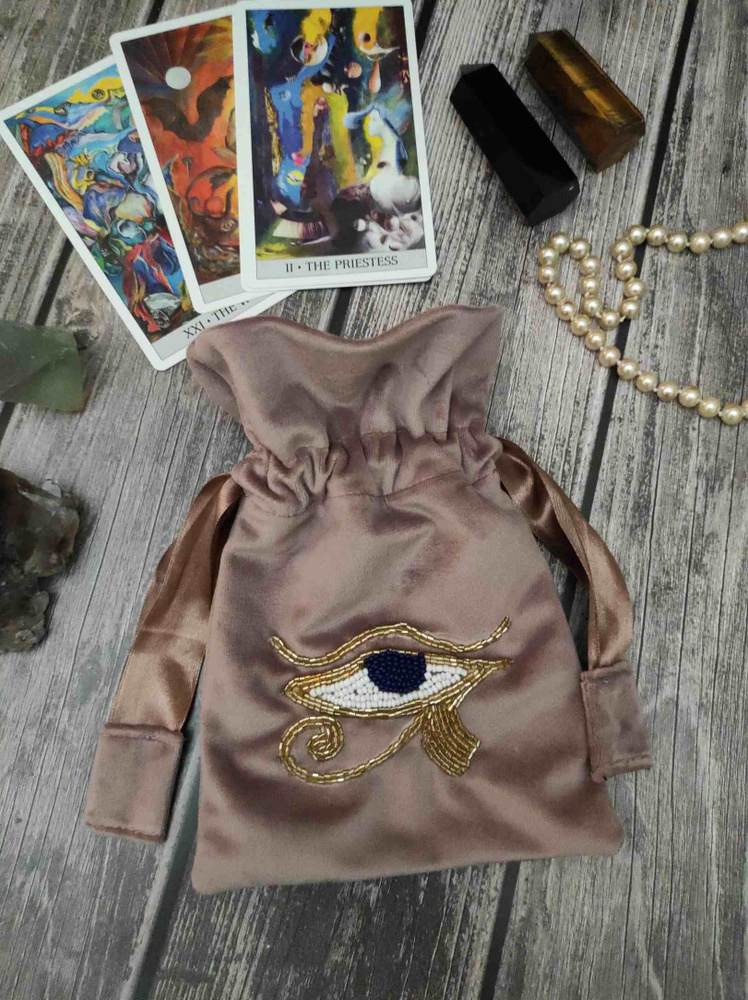 Бархатный мешочек для таро таро и рун - купить с доставкой по выгодным ...