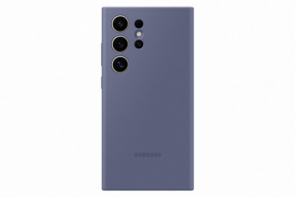 Чехол-накладка Samsung EF-PS928TVEGRU Silicone Cover для Galaxy S24 Ultra, фиолетовый  #1