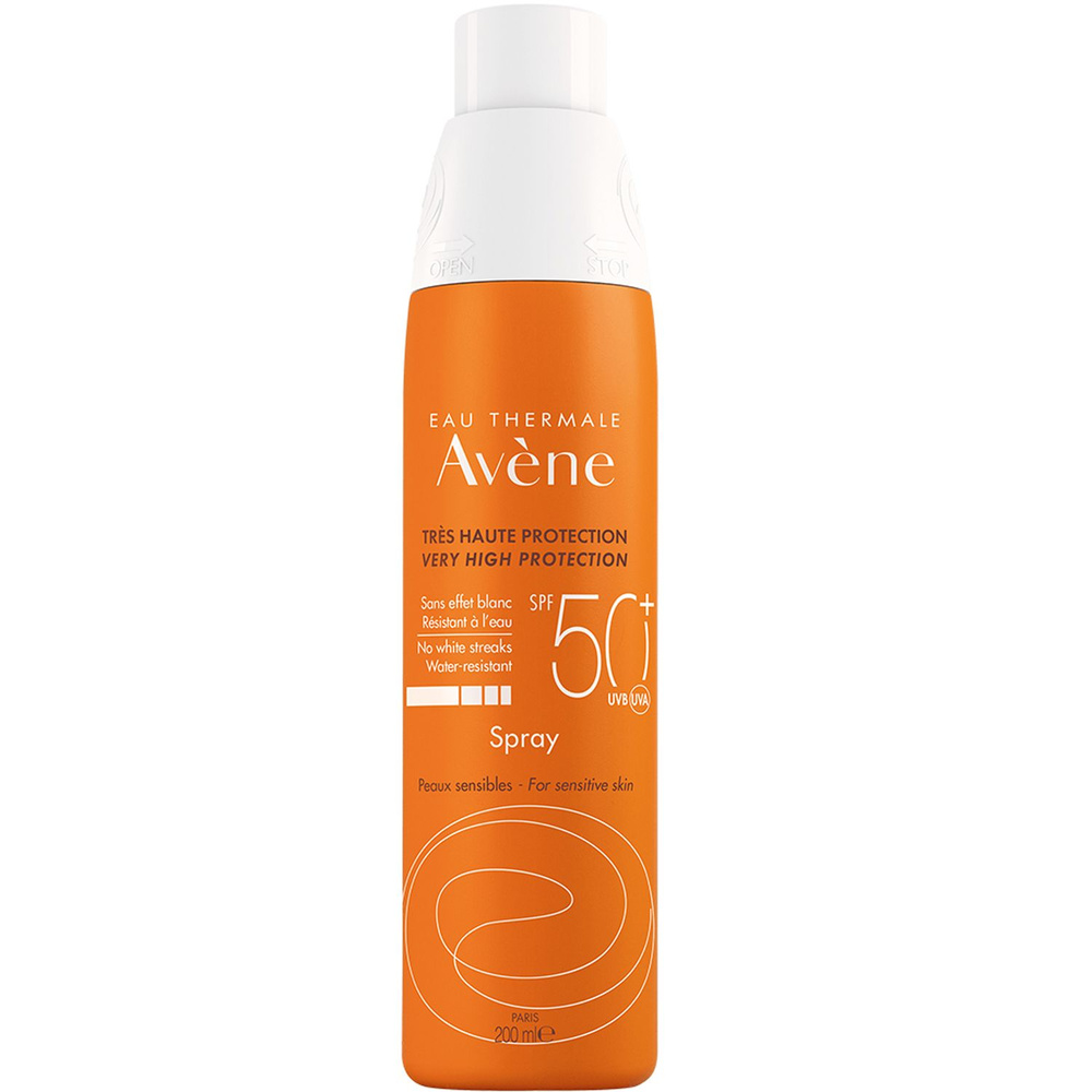 AVENE Солнцезащитный спрей для чувствительной кожи, для лица и тела ...
