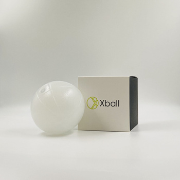 Гранитный шар декоративный в форме “Футбольный мяч” d22 см