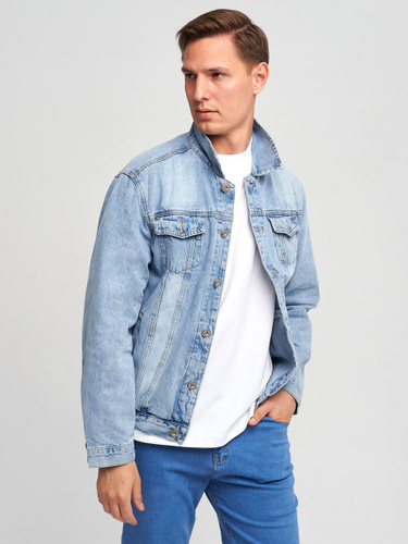 Denim jacket for hot sale men online