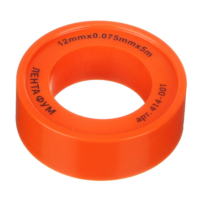 Лента ФУМ для воды 12мм Х 18мм Х 5м, лента уплотнительная ...