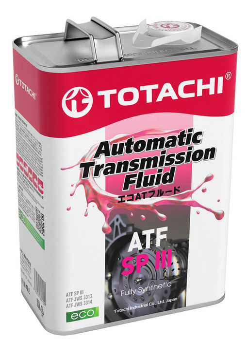  трансмиссионное TOTACHI ATF SP III 4л -  по выгодной цене в .