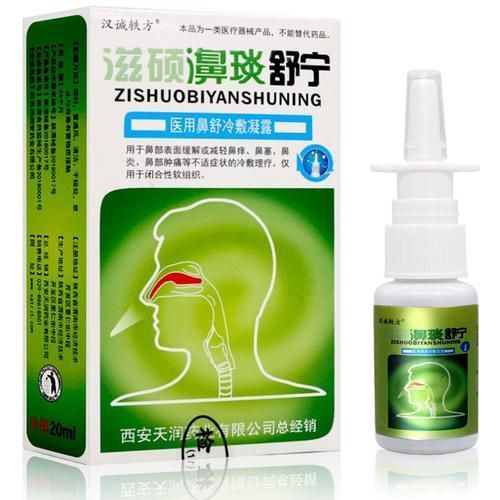 Спрей от заложенности носа "Цзышо Биянь Шунин" (Zishuo Biyan Shuning ...