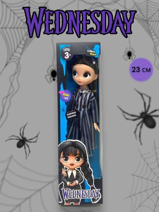 Кукла Уэнсдей Wednesday семейка Аддамс Венсдей - купить с доставкой по ...