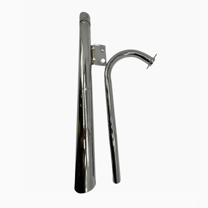 Глушитель на мопед с коленом Карпаты, ЗИП Пилот, Альфа, Дельта - купить ...