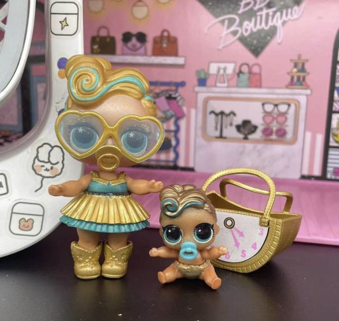 Кукла лол LOL Surprise с малышкой без шара/ куклы lol c аксессуарами ...