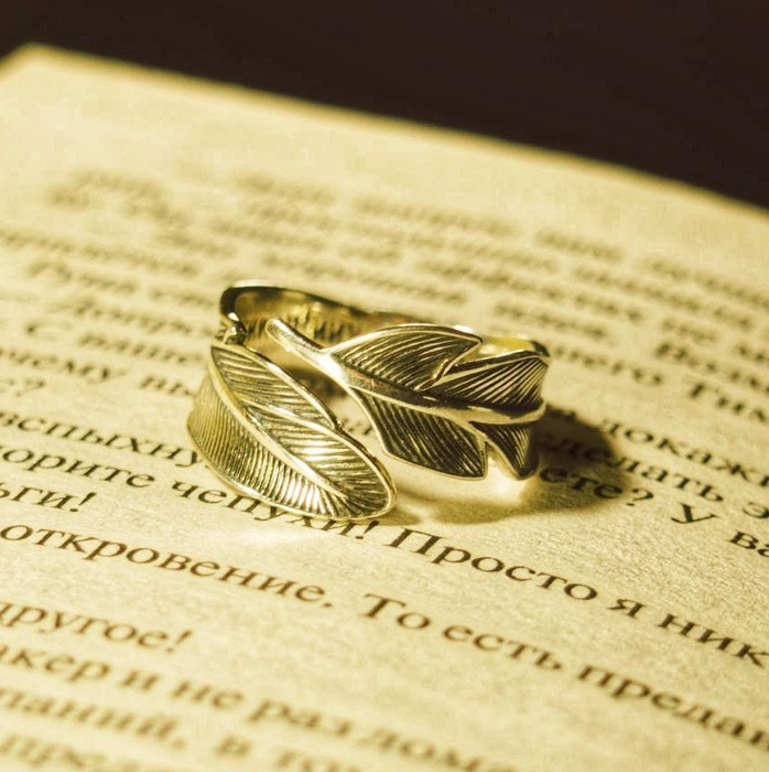 Серебро России Кольцо Перо Ангела серебро 925 - купить с доставкой по ...