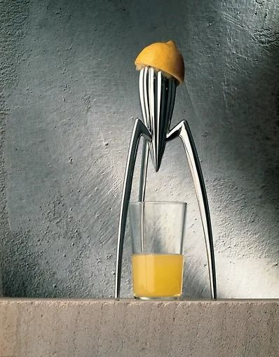 Дизайнерская соковыжималка для цитрусовых Alessi Juicy Salif, алюминий, Италия