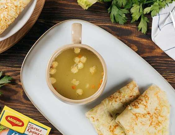 Суп Магги Горячая кружка куриный с сухариками, 19г 3 шт. - купить с ...