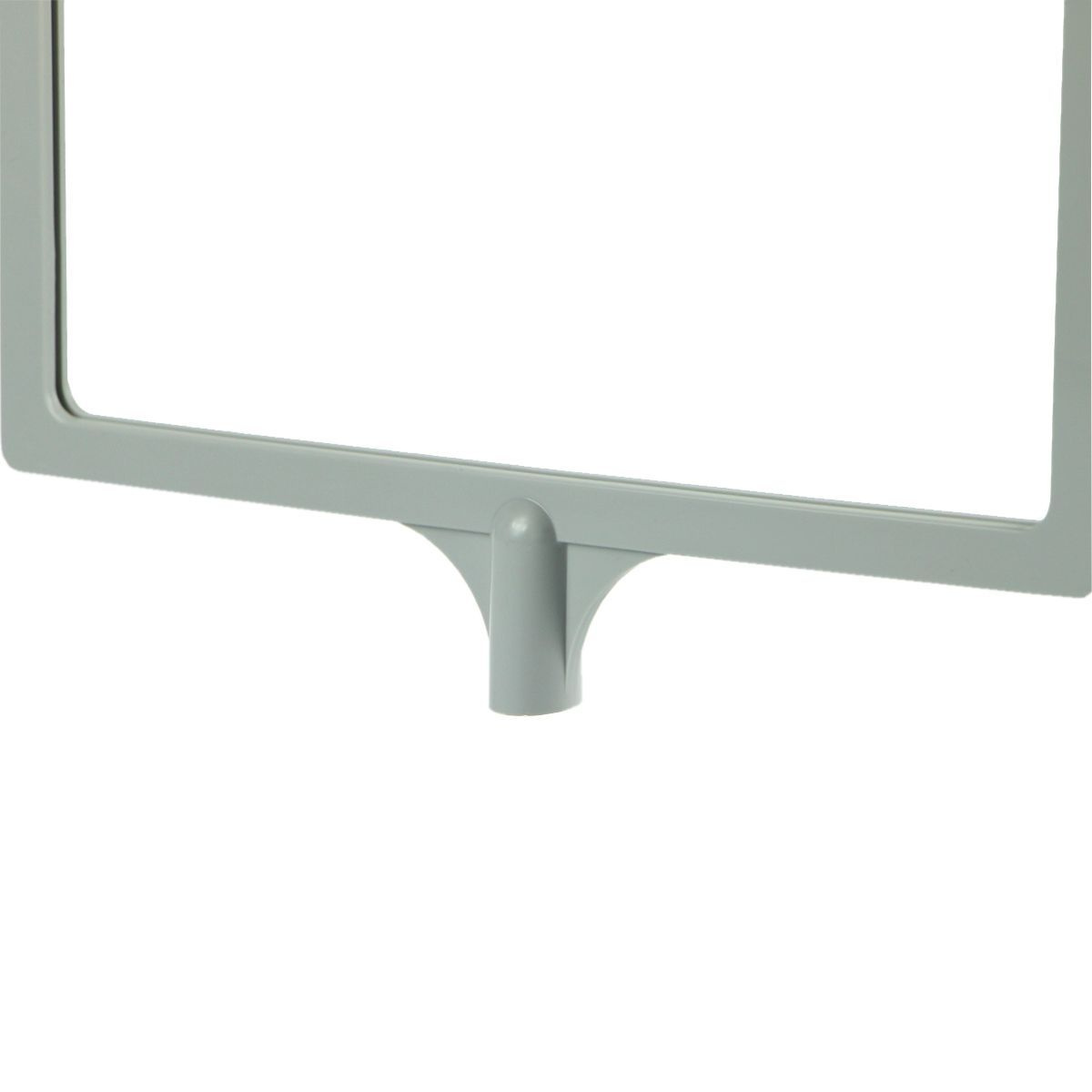 Серая рамка А4 с ножкой ( информационная рекламная напольная стойка а4 ...