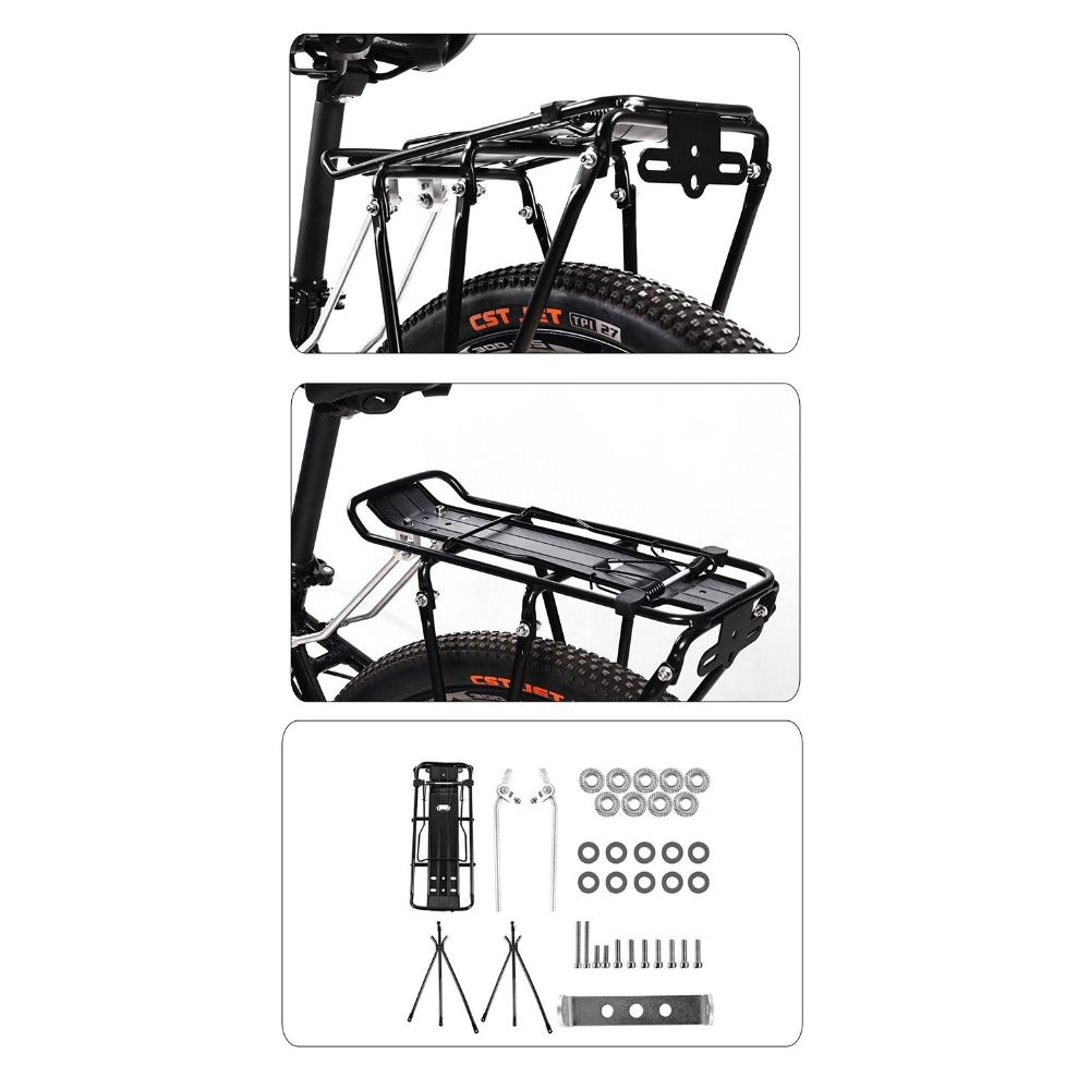 Багажник велосипедный алюминиевый 35 х 14 - купить с доставкой по ...