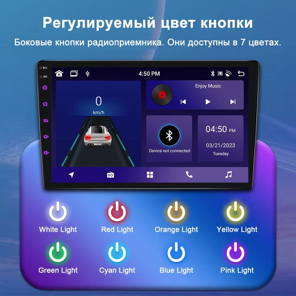 магнитола 2din android SsangYong Kyron/Санг Енг Кайрон 2+64Гб Android ...