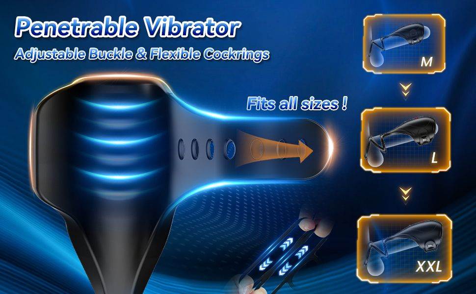 Секс игрушки для мужчин - вибраторы для пениса с кольцами для эрекции ...
