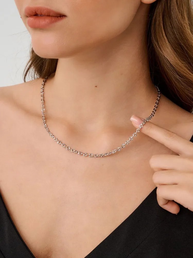 COOBACHY JEWELRY цепочка серебро 925 женская, серебристый, фото 6