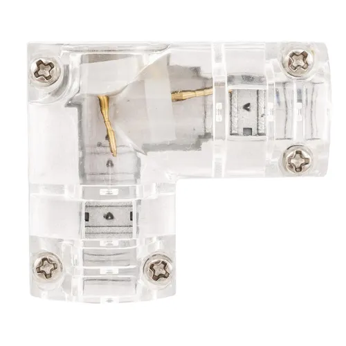 Коннектор "NO DARK" для углового соединения отрезков одноцветного светодиодного неона МИНИ (8*16.5мм