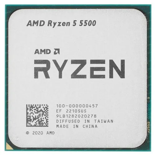 Процессор CPU AMD Ryzen 5 5500 OEM (100-000000457)