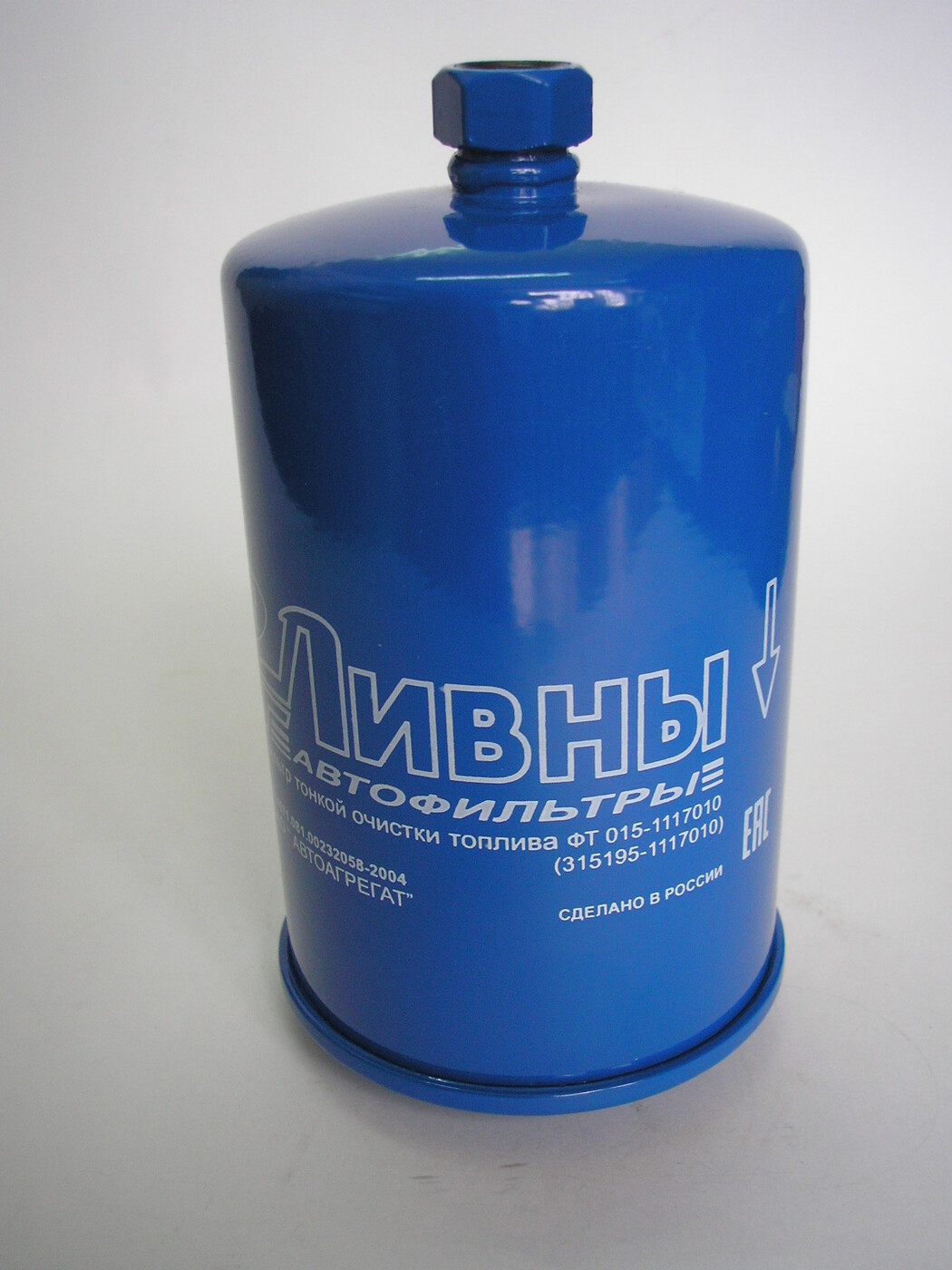 Фильтр топливный УАЗ дв. ЗМЗ-409  УМЗ-4213 (инж) под штуцер (Ливны)