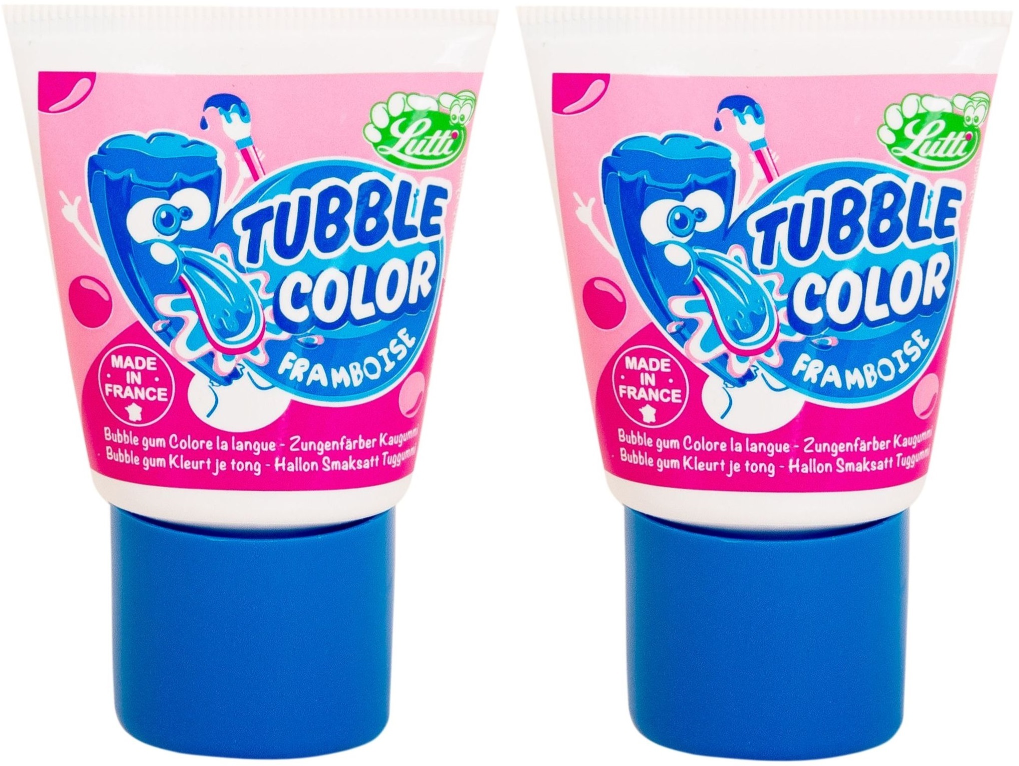 Tubble Color Жевательная резинка Табл Гум Колор / Lutti Tubble Gum Color 35 г 2 шт ...
