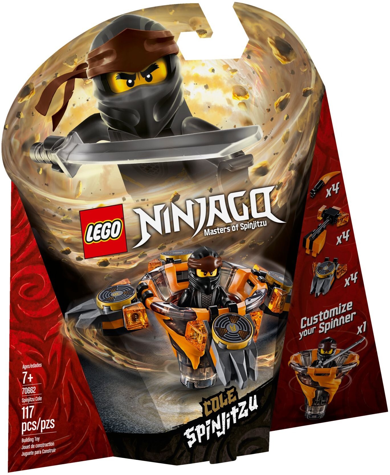 LEGO NINJAGO Коул: мастер Кружитцу 70662 купить на OZON по низкой