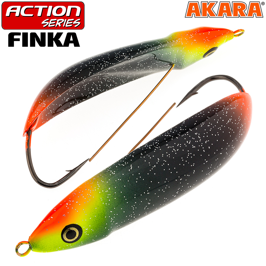 Блесна колеб. незац. Akara Action Series Finka 80S 21 гр. A183